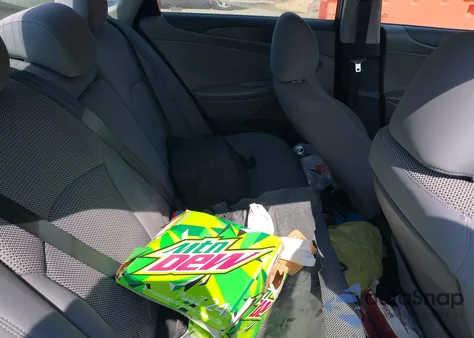 2012 Hyundai Sonata Gls из США, поврежденный, VIN 5NPEB4ACXCH461360